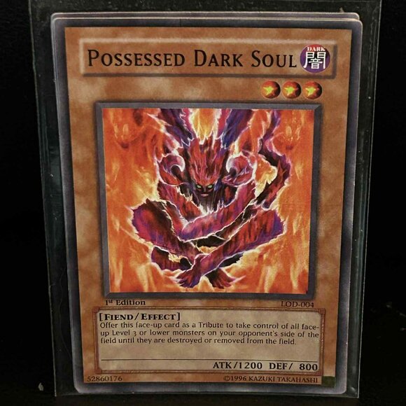 Possessed Dark Soul - LOD-004 - Common - 1st Edition Legacy of Darkness Yu-Gi-Oh - Picture 1 of 1